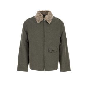 Our Legacy Men Dark Grey Wool Blend Jacket